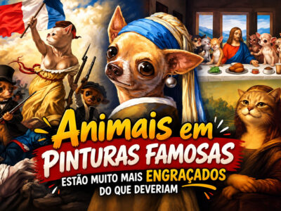 Animais em pinturas famosas estão muito mais engraçados do que deveriam (32 fotos)