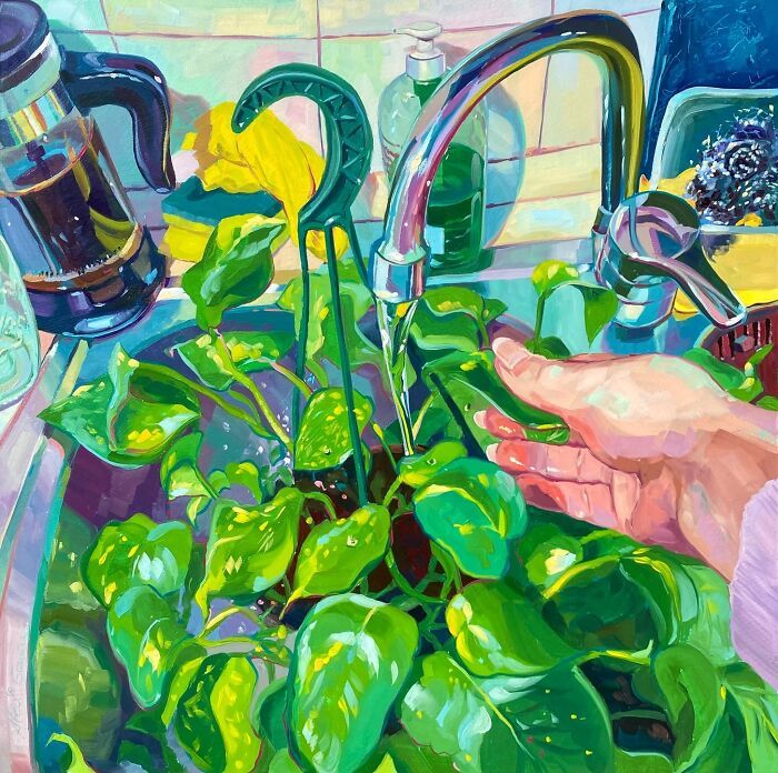 As pinturas de Alai Ganuza transformam cenas comuns em algo que parece impossível de ignorar (34 fotos) 16 As pinturas de Alai Ganuza transformam cenas comuns em algo que parece impossível de ignorar (34 fotos) 16