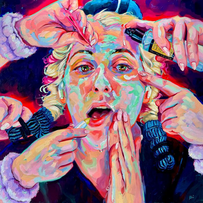 As pinturas de Alai Ganuza transformam cenas comuns em algo que parece impossível de ignorar (34 fotos) 18 As pinturas de Alai Ganuza transformam cenas comuns em algo que parece impossível de ignorar (34 fotos) 18