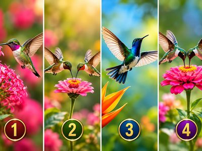 Teste espiritual: Escolha um colibri e descubra a mensagem que sua alma precisa hoje